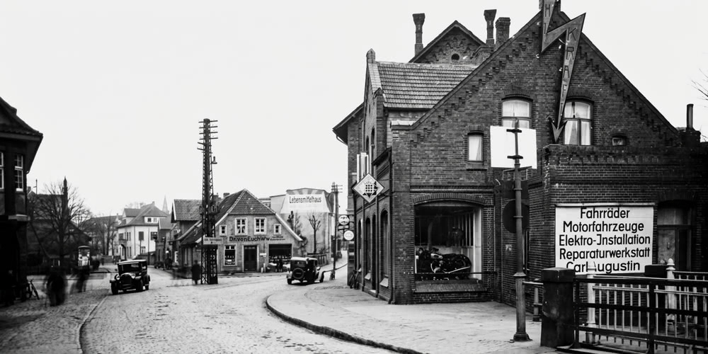 Blick auf Arenbergstraße in den 30er Jahren