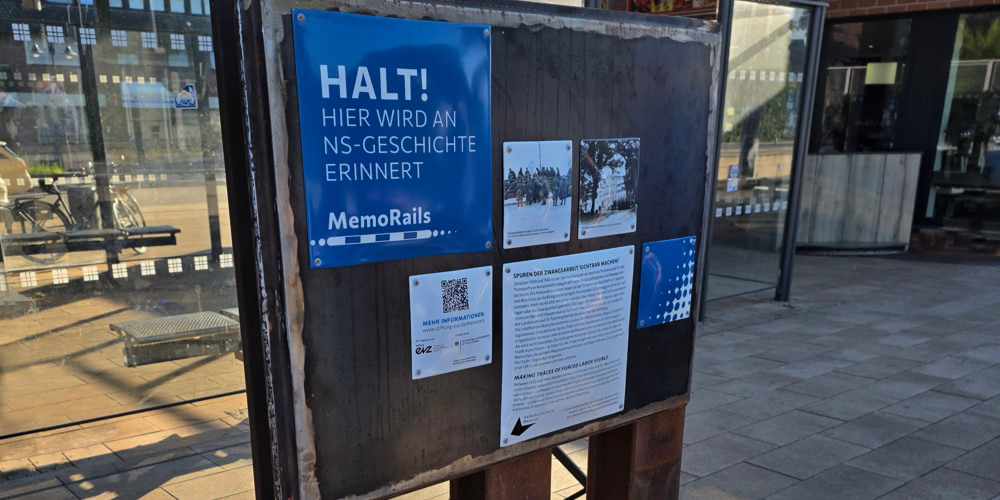 Gedenktafel Bahnhof Meppen