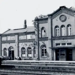 Bahnhof Meppen in den frühen 50er Jahren
